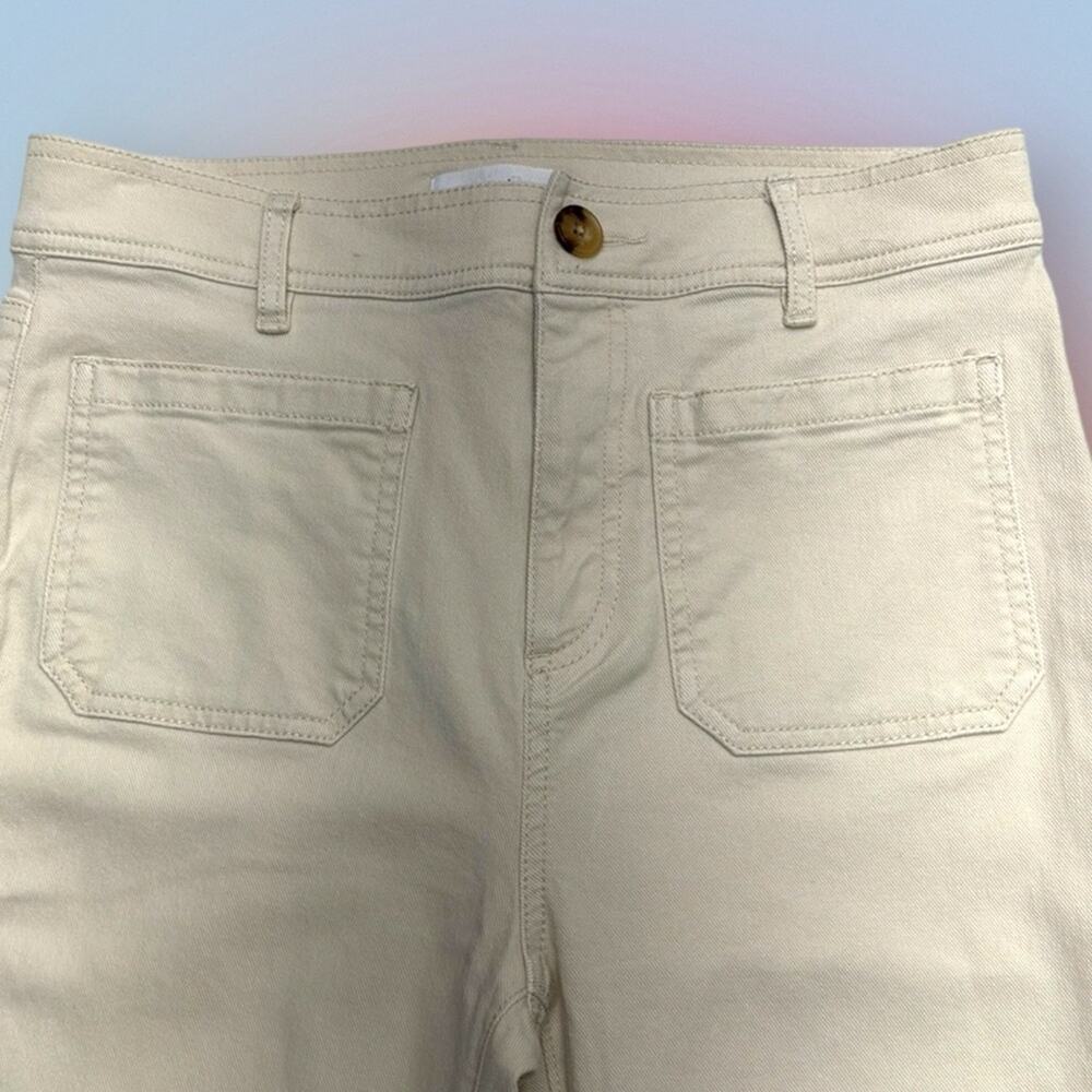 LOFT Women's Boot Cut Jeans - Cream